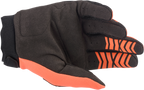 ALPINESTARS Youth Full Bore Gloves - Orange/Black - Large 3543622-41-L