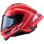 ALPINESTARS  Supretech R10 Helmet - 22.06 - Arius - Gloss - Black/White/Double Red - XS  8203926-1683-XS