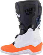 ALPINESTARS Youth Youth Tech 7S Boots - Black/Orange/White - US 5 2015017-1241-5