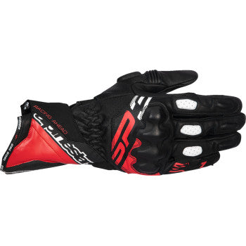 ALPINESTARS SP-3 Gloves - Black/Bright Red/White - XL 3550925-1342-XL - Gloves
