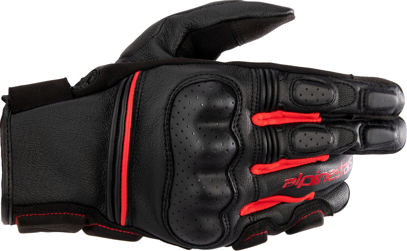 ALPINESTARS Phenom Gloves - Black/Bright Red - 2XL 3501723-1303-2X - Gloves