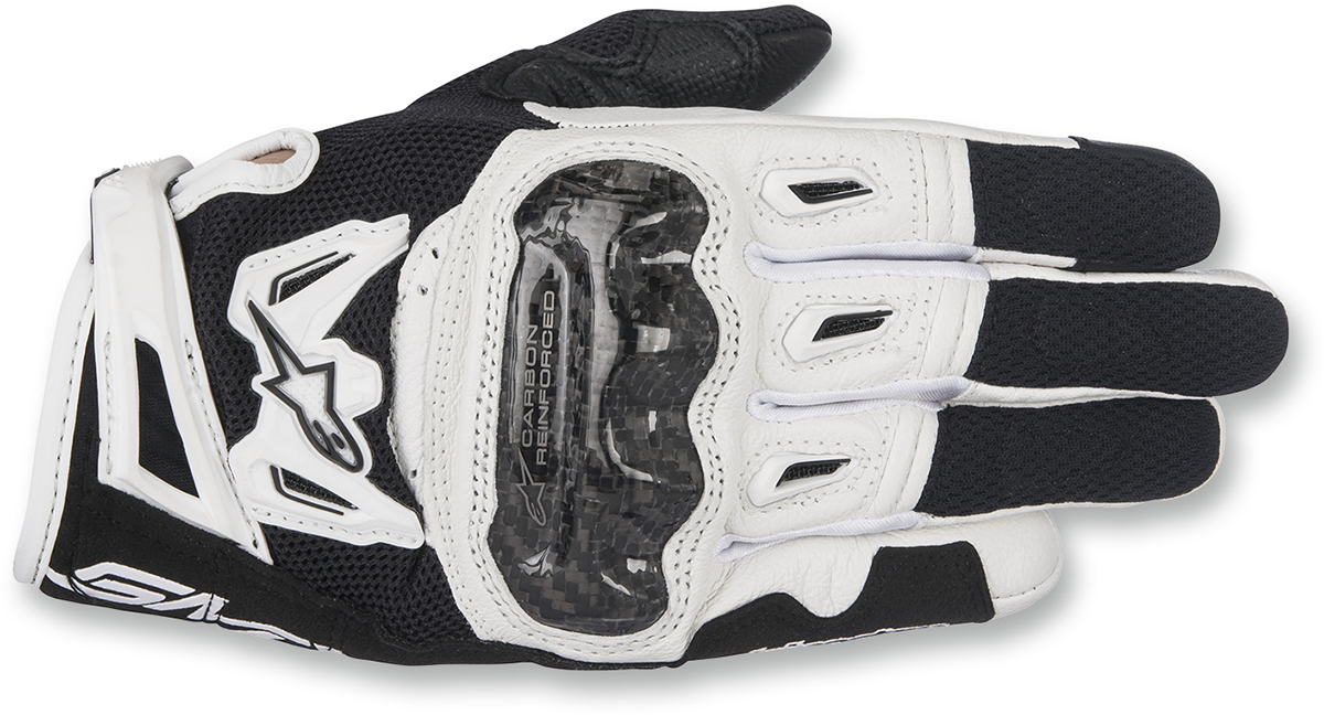 ALPINESTARS Women Stella SMX-2 Air Carbon V2 Gloves - Black/White - Small 3517717-12-S - Gloves
