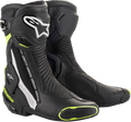 ALPINESTARS SMX+ Vented Boots - Black/White/Yellow - US 11.5 / EU 46 2221119-125-46