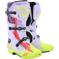 ALPINESTARS Tech 10 Supervented Boots - Purple/Fluorescent Yellow/Diva Pink - US 11 / EU 45.5 2010520-3150-11