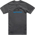 ALPINESTARS Always 2.0 CSF T-Shirt - Charcoal/Black/Blue - Large  1214-73106-1818-L