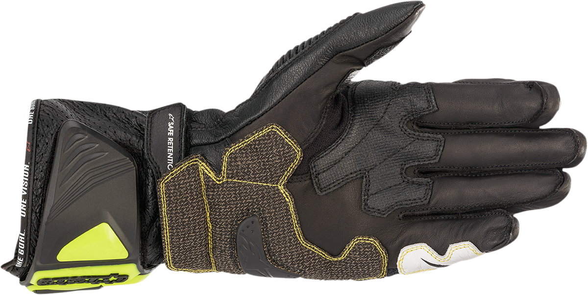 ALPINESTARS GP Tech v2 Gloves - Black/Fluo Yellow/White/Fluo Red - 3XL 3556622-1503-3X - Gloves