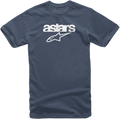 ALPINESTARS Heritage Blaze T-Shirt - Navy - Large 1038-72002-70-L