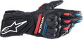 ALPINESTARS Honda SP-8 V3 Gloves - Black/Bright Red/Blue - Medium 3558423-1317-M