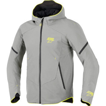 ALPINESTARS Jacket Wp Aeroshell Md Gry/Yel Fluo M 3200226-9116-M