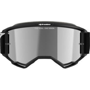 ALPINESTARS GOGGLES Vision 5 Goggle - Corp - Black - Silver Mirror 5101825-1456 - Goggles