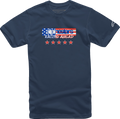 ALPINESTARS USA Again T-Shirt - Navy - Large 12137261070L