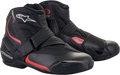 ALPINESTARS SMX-1 R v2 Boots - Black/Red - US 9 / EU 43 2224521-13-43
