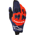 ALPINESTARS Pro-Dura Gloves - Navy/Hot Orange/White - XL 3560425-7162-XL - Gloves