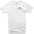 ALPINESTARS Corporate T-Shirt - White - Medium 1213-7200020M