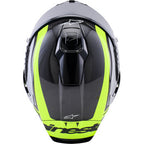 ALPINESTARS  Supertech R10 Helmet - 22.06 - Arius - Gloss Black/Silver/Yellow Fluo - Large  8203926-1699-L