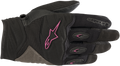ALPINESTARS Women Stella Shore Gloves - Black/Fuchsia - XS 3516318-1039-XS