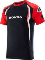 ALPINESTARS Honda T-Shirt - Red/Black - Large 1H20-73300-L