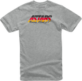 ALPINESTARS Split Time T-Shirt - Heather Gray - 2XL 12137201610262X