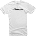 ALPINESTARS Linear T-Shirt - White/Black - 2XL 12117202420102X