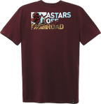 ALPINESTARS Painted T-Shirt - Maroon - Medium 1232-72224-838M