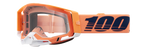 100% Racecraft 2 Goggles - Coral - Clear 50009-00018