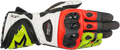 ALPINESTARS Supertech Gloves - Black/Fluo Yellow/Red - 3XL 3556017-1536-3X