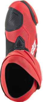 ALPINESTARS Supertech R Vented Boots - Red - US 10.5/EU 45 2220121-3029-45