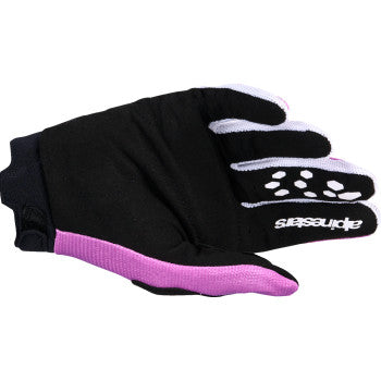 ALPINESTARS Stella Full Bore V2 Gloves - Violet/White/Black - XL 3580126-3149-XL
