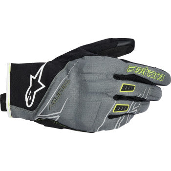 ALPINESTARS Glove Moblast Wp Gry/Blk/Yel S 3520226-9352-S - Gloves