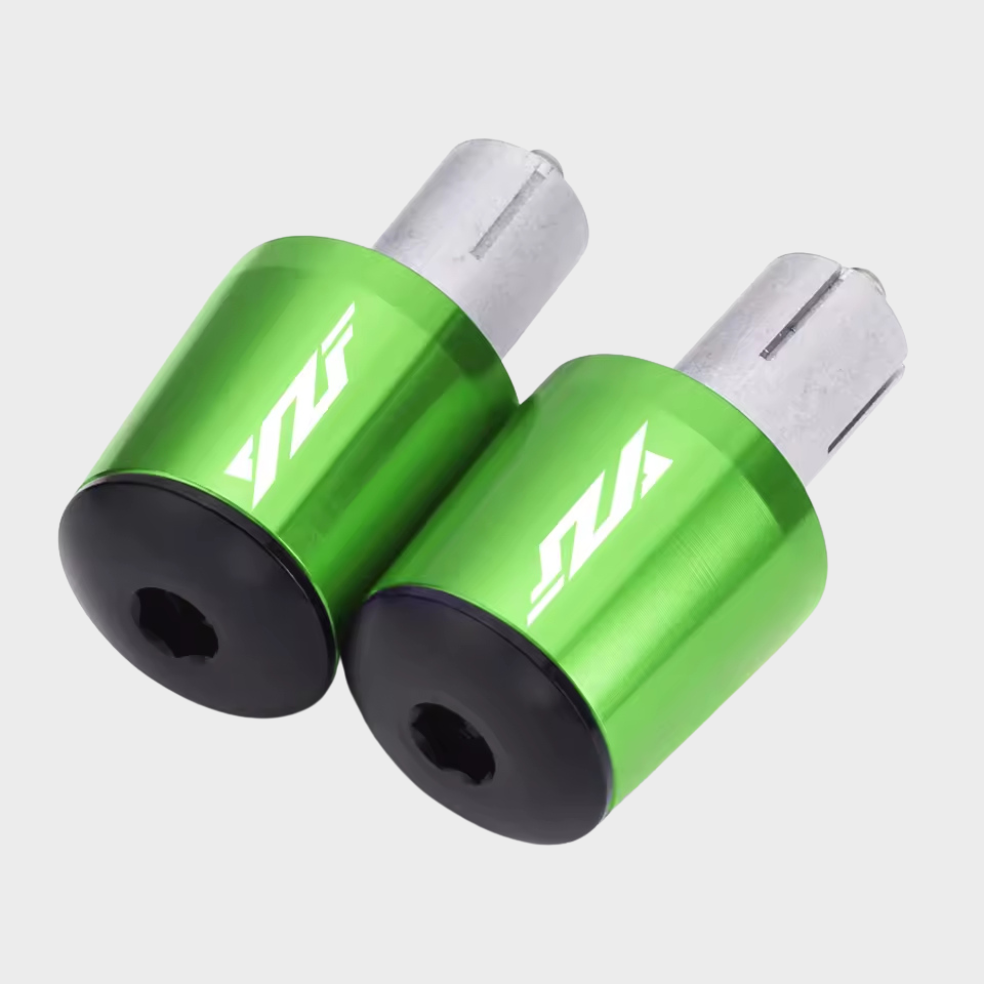 Bar Ends For Yamaha - Green