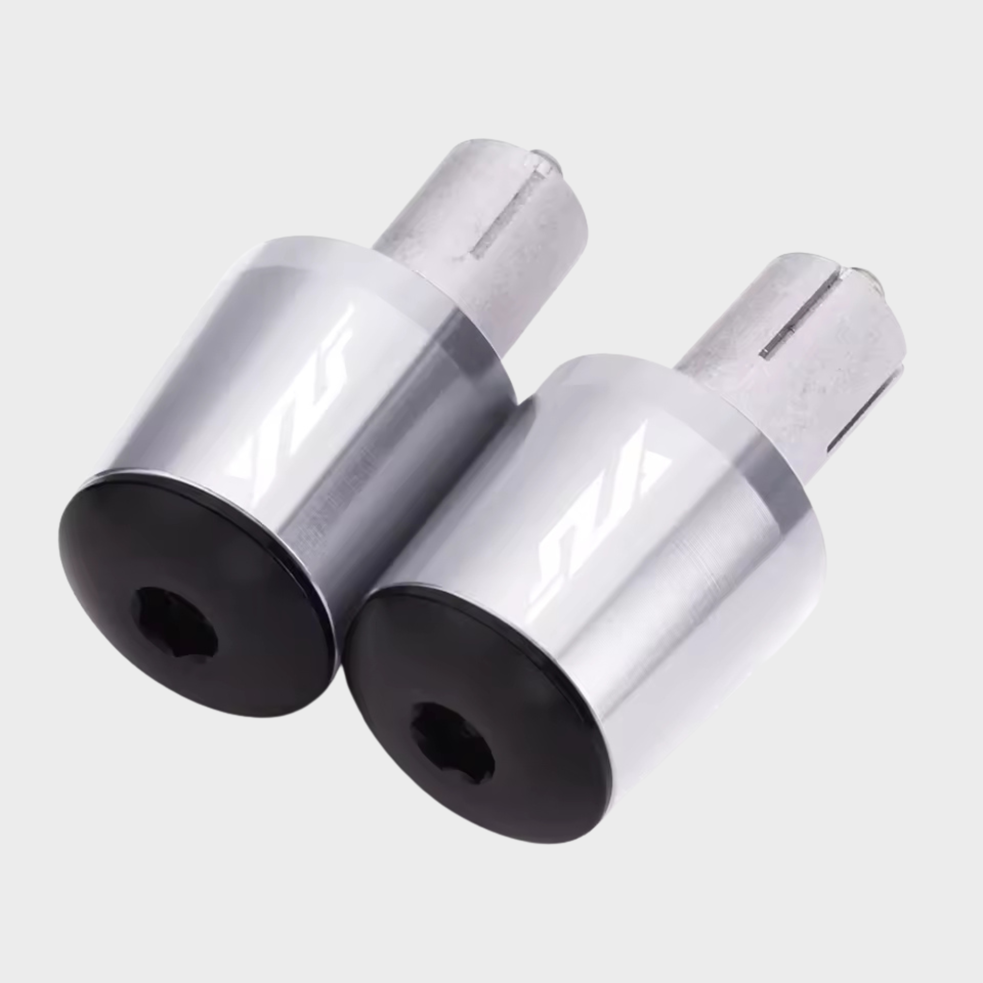Bar Ends For Yamaha - Silver