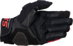 ALPINESTARS Halo Gloves - Black/White/Bright Red - XL 3504822-1304-XL - Gloves