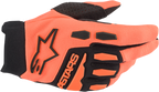 ALPINESTARS Full Bore Gloves - Orange/Black - Medium 3563622-41-M