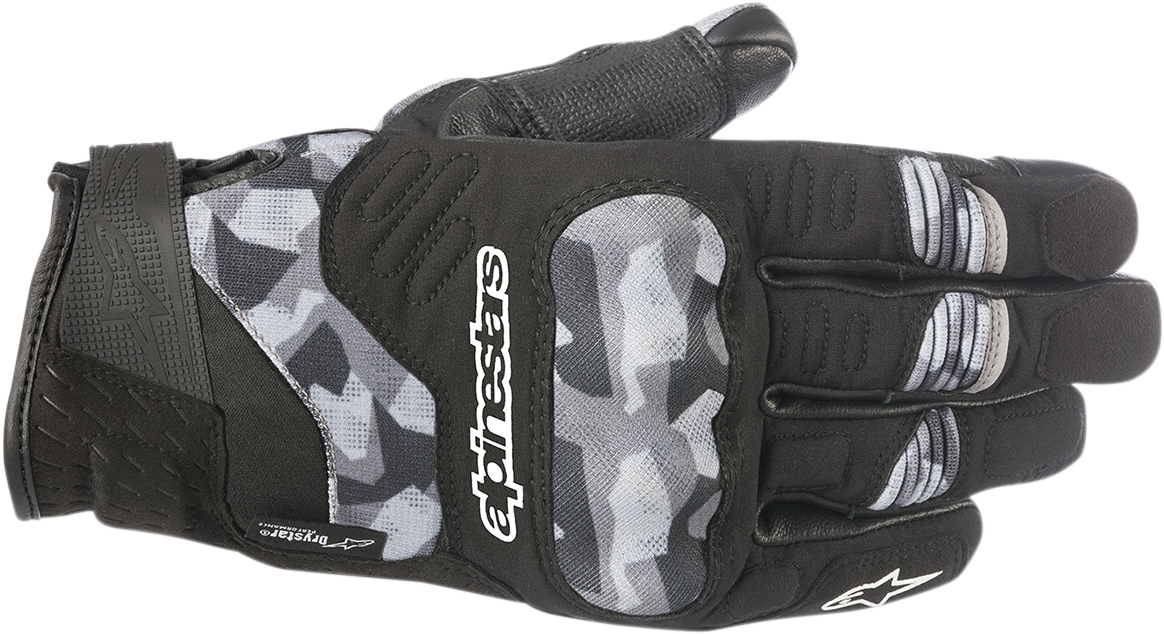 ALPINESTARS C-30 Drystar® Gloves - Black/Camo - Large 3528918-990-L - Gloves