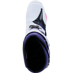 ALPINESTARS Tech 10 Boots - White/Violet/Navy/Pink Fluorescent - US 8 / EU 42 2010020-2780-8
