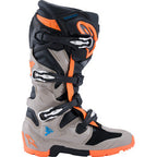ALPINESTARS Tech 7 Enduro Boots - Black/Warm Gray/Fluorescent Orange - US 10 2010426-1562-10