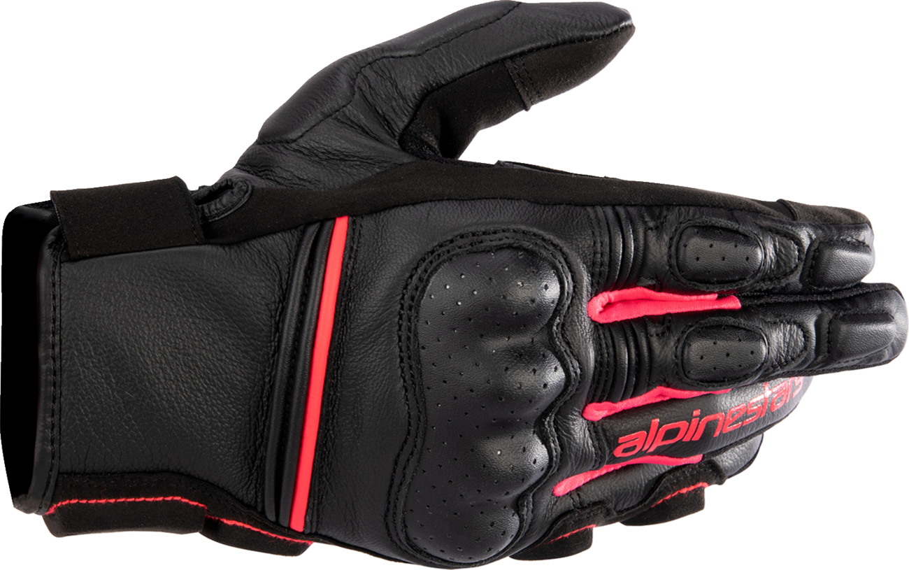 ALPINESTARS Women Stella Phenom Gloves - Black/Diva Pink - Large 3591723-1839-L - Gloves
