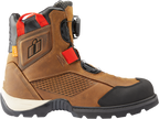 ICON Stormhawk Boots - Brown - Size 14 3403-1172