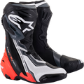 ALPINESTARS Supertech V Boots - Black/Red/White/Gray - US 12.5 / EU 48 2220121-1329-48