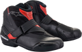 ALPINESTARS SMX1-R V2 Boots - Black/Red - US 9 / EU 43 2224021-13-43