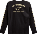 ALPINESTARS Sunday Long-Sleeve T-Shirt - Black - 2XL 12137184010XXL