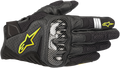ALPINESTARS SMX-1 Air V2 Gloves - Black/Fluo Yellow - XL 3570518-155-XL - Gloves