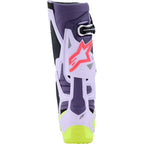 ALPINESTARS Tech 10 Supervented Boots - Purple/Fluorescent Yellow/Diva Pink - US 12 / EU 47 2010520-3150-12