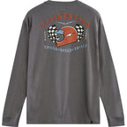 ALPINESTARS Full Face Long-Sleeve T-Shirt - Charcoal - 2XL 123371200182XL
