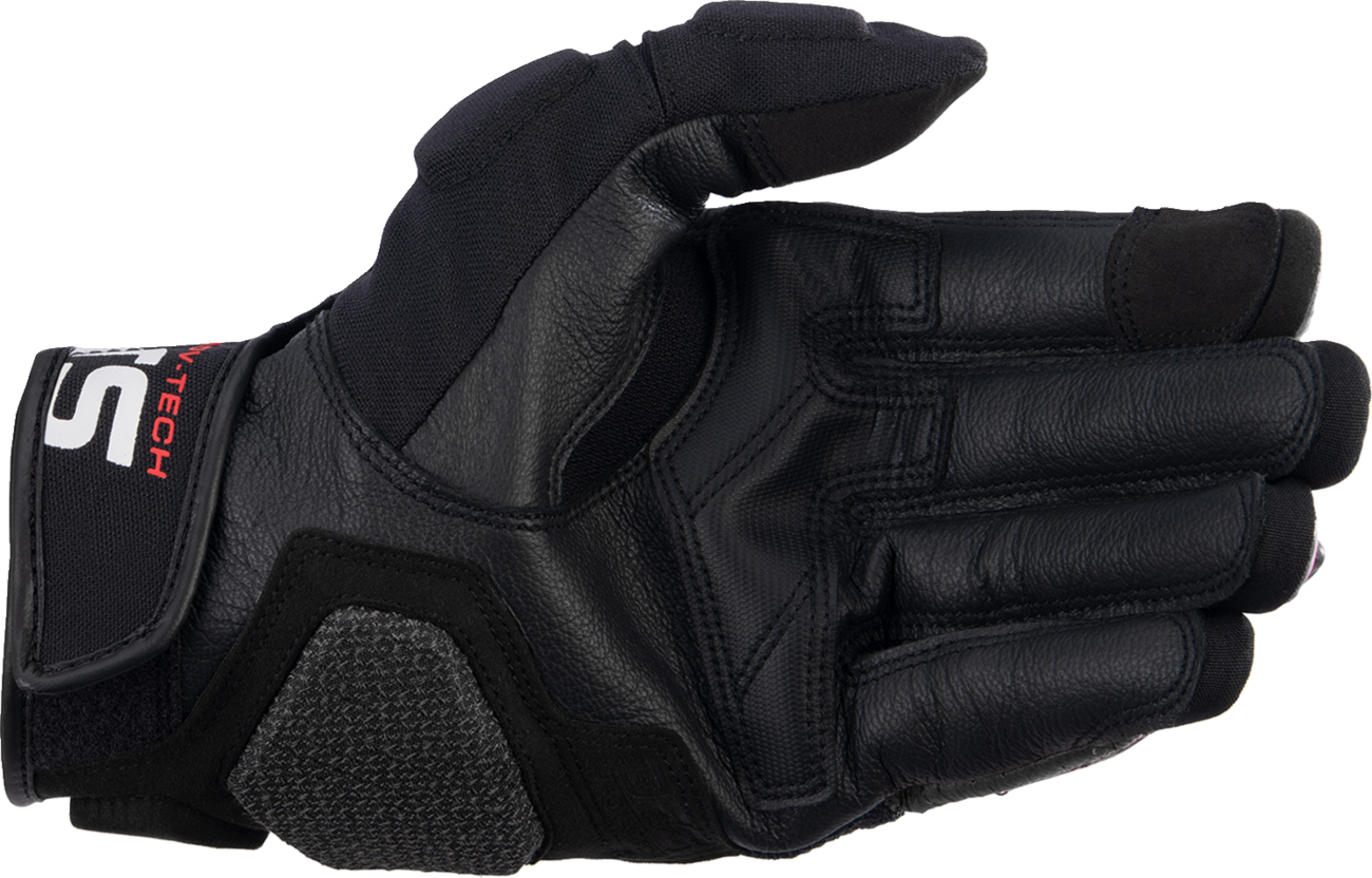 ALPINESTARS Halo Gloves - Black/White - 2XL 3504822-12-2X - Gloves