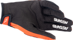 ALPINESTARS Techstar Gloves - Hot Orange/Black - Small 3561023-411-S
