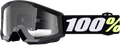 100% Strata Mini Goggles - Black - Clear Lens 50033-00001