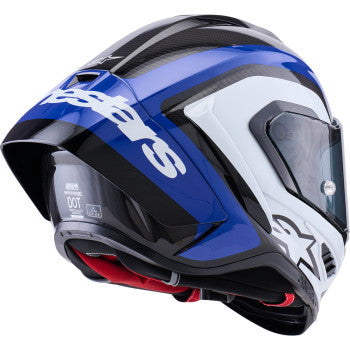 ALPINESTARS Supretech R10 Helmet - 22.06 - Arius - Gloss Black/White/Blue - XS 8203926-1647-XS - Helmets