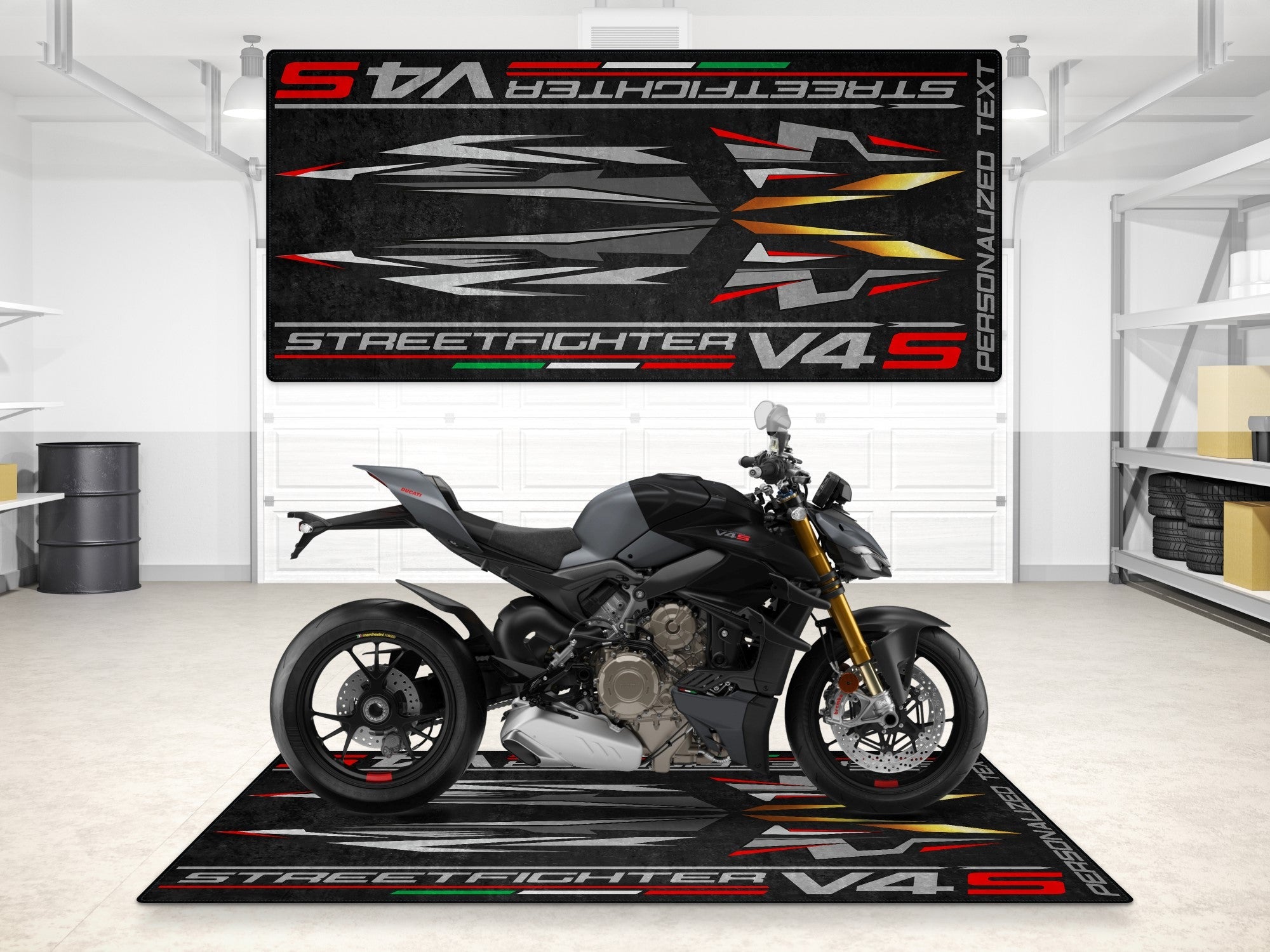 MPM Motorcycle Mat for Ducati Streetfighter V4 S - MM7260