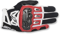 ALPINESTARS SMX-2 Air Carbon V2 Gloves - Black/Red/White - 3XL 3567717-132-3X - Gloves